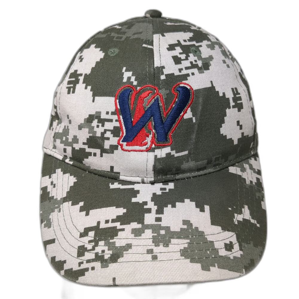 BWM Global Baseball Cap Green OSFM Digital Camo Coca-Cola W Eagle Logo Hat Strap